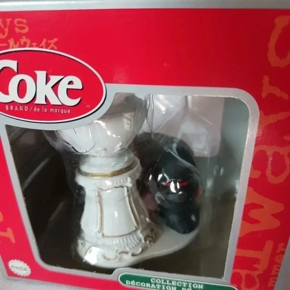 Collectible cocacola lot of 9 pcs christmas  ornaments